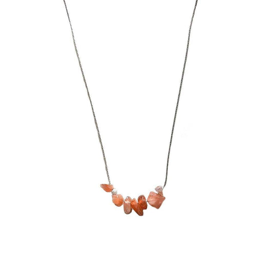 Carnelian bracelet with Sterling silver