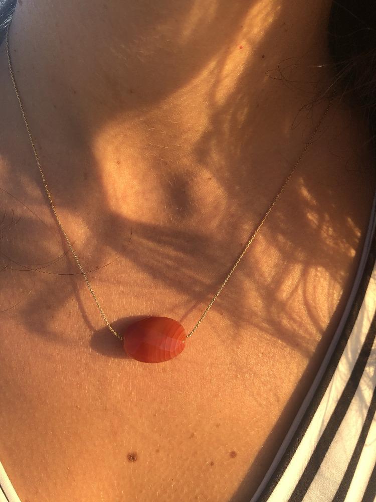 Carnelian necklace