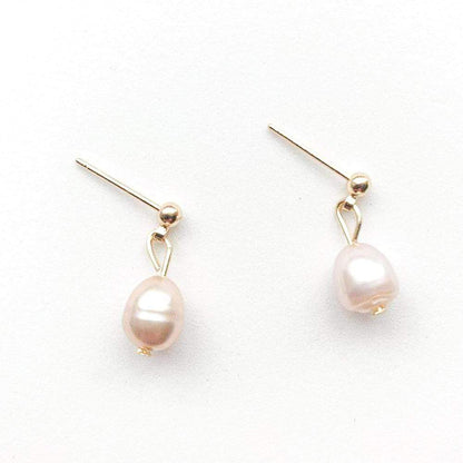 Pink Pearl earrings <br> Classic